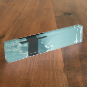 信頼 デスクネームプレート (側面)