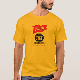 信頼: フランス人のマスタードのパロディ Tシャツ