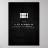 信頼 ポスター (正面)