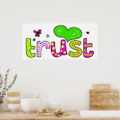 信頼 ポスター (キッチン)