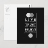 信頼 信じる  inspirational Quote ポストカード (正面/裏面)