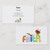 信頼、 名刺 (正面/裏面)