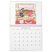 信頼、家族及び友人のカレンダー カレンダー (1月 2017)