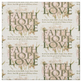 信頼、希望および愛 ファブリック (見本)