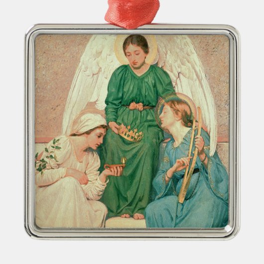 信頼、希望および愛 メタルオーナメント (正面)