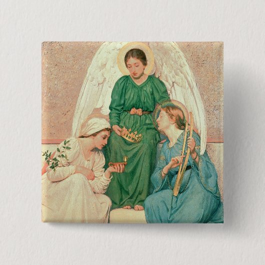 信頼、希望および愛 缶バッジ (正面)