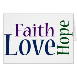 信頼、希望および愛: 1 Corinthiansの13:13