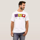 信頼、希望および愛 Tシャツ (正面フル)
