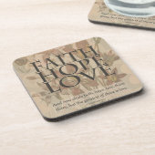 信頼、希望、愛 コースター (左側)