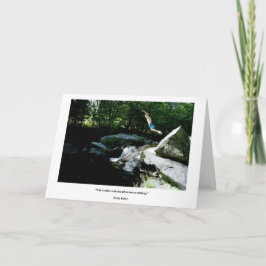 信頼-斬新な冒険の引用文、H Kellerの跳躍 カード