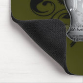 信頼(神の装甲)のマウスマットの盾 マウスパッド (コーナー)