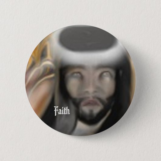 信頼 缶バッジ (正面)