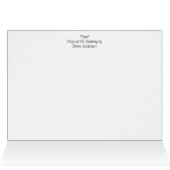 "信頼"馬のファインアートすべての行事グリーティングカード (内部横(上))