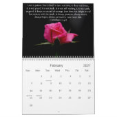 信頼、2014の庭は聖書の引用文と、カレンダーに記録します カレンダー (2月 2027)