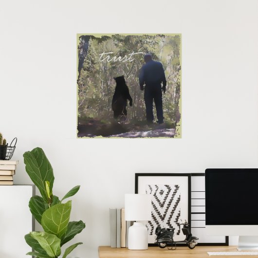 信頼 – Denise Beverly ポスター (ホームオフィス)