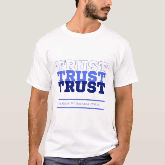 信頼 Tシャツ (正面)