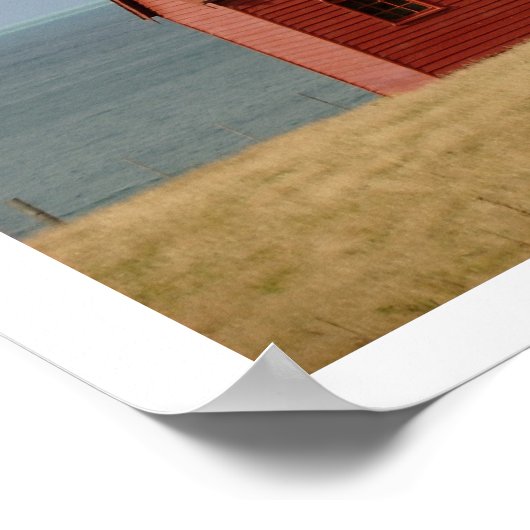 俣中農園建物プリヴィースクールハウスポスター ポスター (角)