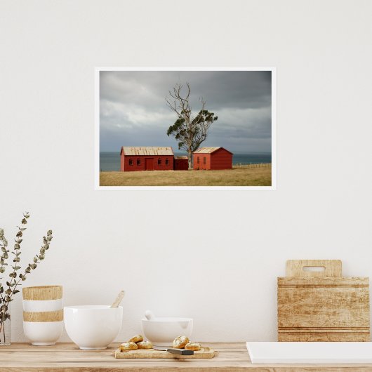 俣中農園建物プリヴィースクールハウスポスター ポスター (キッチン)