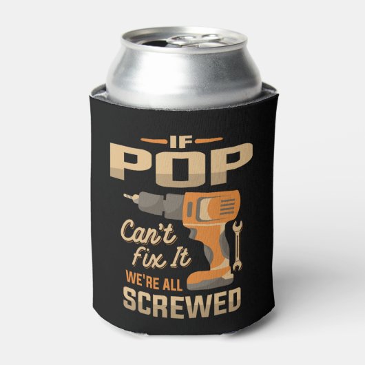 修もしポップ・アートの正でおもしろいきない 缶クーラー (缶正面)