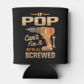 修もしポップ・アートの正でおもしろいきない 缶クーラー (裏面)