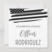 修パーソナライズされた正アカデミー卒業モダン カード (正面)