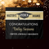 修了おめでとう!マスターデグリーーパーティーのタペストリー タペストリー