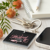 修了した それはマスター学位卒業生MBA卒業 キーホルダー (正面右)