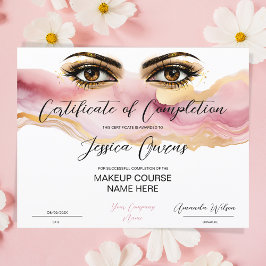 修了証授与の通知