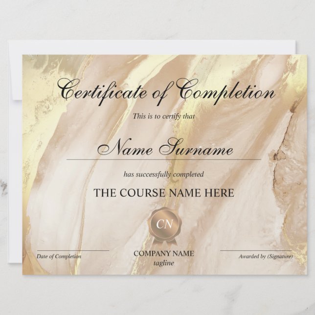 修了証授与コース修了