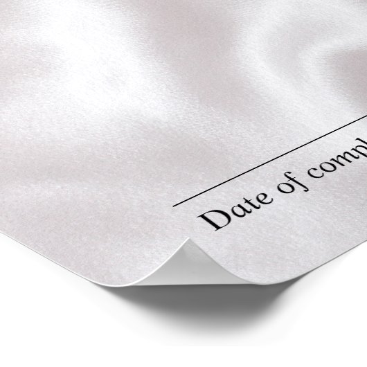 修了証授与コース修了 ポスター (角)