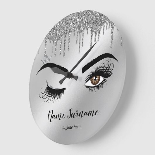 修了証書授与講座 ラージ壁時計 (傾斜)