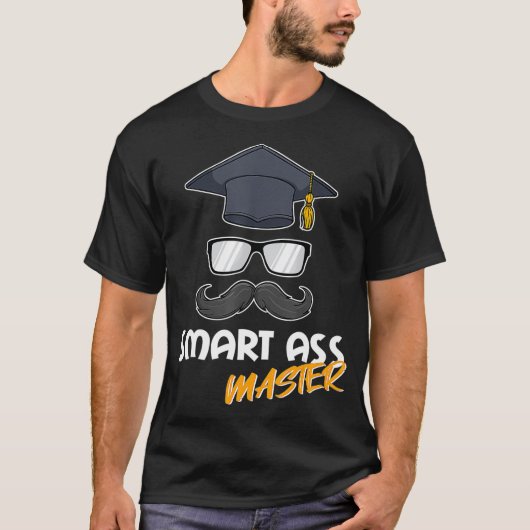 修士おもしろい学位最終試験学生パーティー卒業 Tシャツ (正面)
