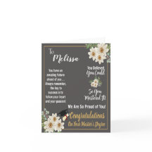 修士パーソナライズされた学位