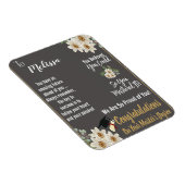 修士パーソナライズされた学位 マグネット (右側)