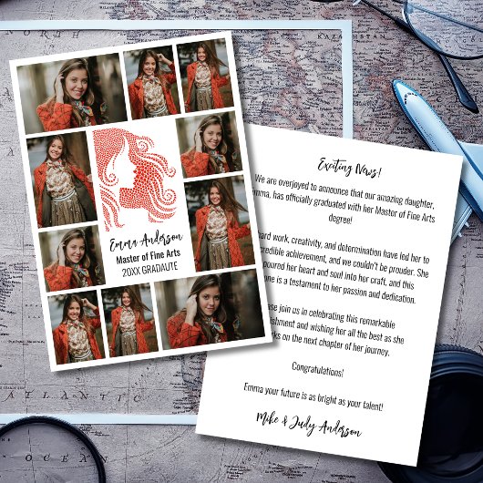 修士ファインアート院発表 案内状