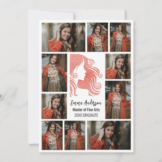 修士ファインアート院発表 案内状 (正面)