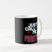 修士号の卒業生の卒業式の日のギフトのマグ コーヒーマグカップ (正面右)