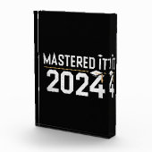 修士号をマスターした 2024 修士号 フォトブロック (右)