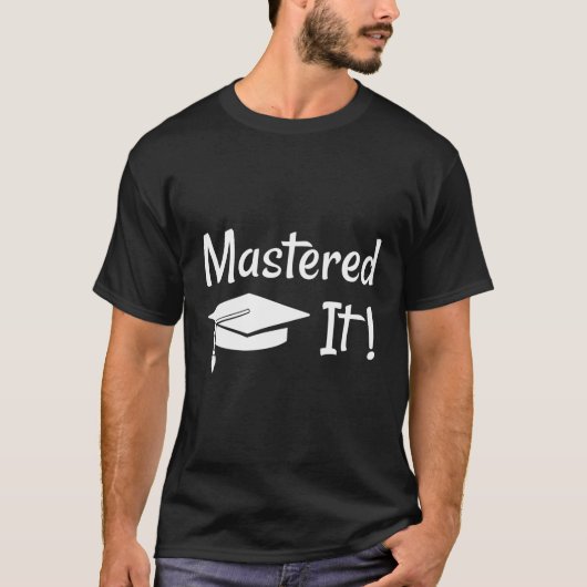 修士号を修める Tシャツ (正面)