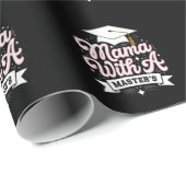 修士号付きママ ラッピングペーパー (ロールコーナー)