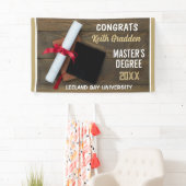 修士号！おめでとうグラカスタムッド 横断幕 (インサイチュ)