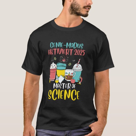 修士号 ジーニー・モード・アクティベート 2025 マスター Tシャツ (正面)