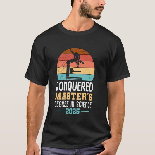 修士号 GETした修士号 2025 Tシャツ (正面)