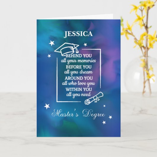 修士課程卒業引用文 カード (黄色い花)