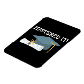 修士課程卒業MBA MSWグラッドギフト マグネット (左側)