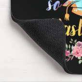 修士課程美術女子男性へ学位学位Di マウスパッド (コーナー)