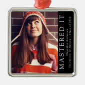 修士院写真記念 メタルオーナメント (正面)