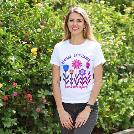 修復がリニアフローラTシャツではない Tシャツ