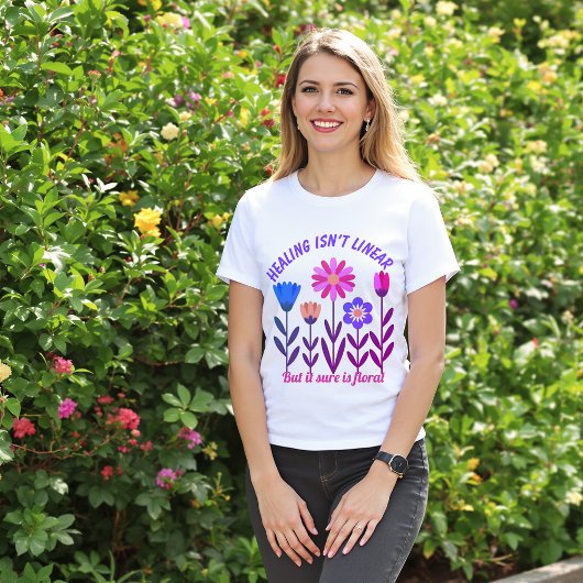 修復がリニアフローラTシャツではない Tシャツ