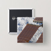 修復されたアレ太陽のイ 缶バッジ (正面&裏面)